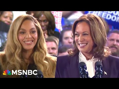 &#039;We are at the precipice of an incredible shift&#039;: Beyoncé joins VP Harris at Houston rally