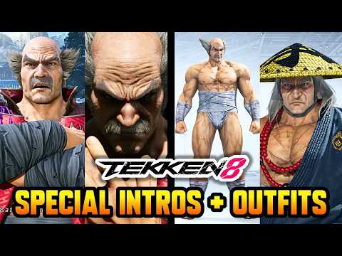 TEKKEN 8 - All Heihachi Special Intros/Outros + New Customization