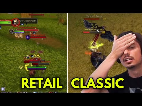 Leveling in Retail vs Classic