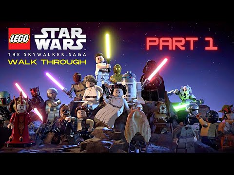 LEGO Star Wars: The Skywalker Saga! Walk through Part 1