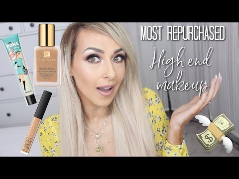 10 MOST REPURCHASED HIGH END MAKEUP PRODUCTS