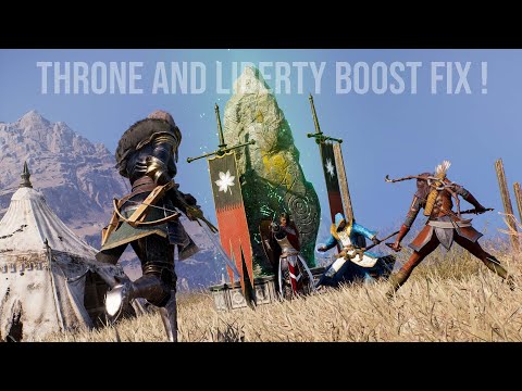 Throne and Liberty turbo boost or fix poor video card performance Laggy Gameplay - TAL Game 2024