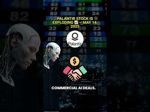 Why Palantir Stock Is Exploding 📈 (May 14, 2025 Update)