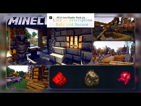 Make Your Minecraft Look REALISTIC with This FREE All-in-One Shader Pack!