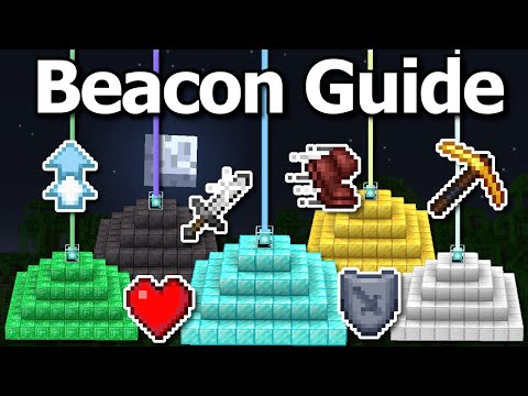 The Ultimate Minecraft 1.21 Beacon Guide | Effects, Range, Powers, Pyramids, Beams &amp; More!