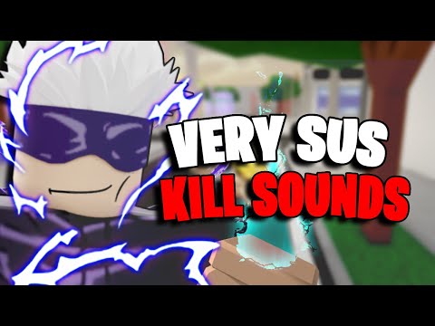 SUS CUSTOM KILL SOUND IDS | ROBLOX Jujutsu Shenanigans kill sound ids