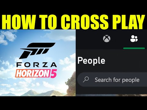 How to invite cross platform friends on forza 5 &amp; Join Their Convoy (ps5 / Xbox)