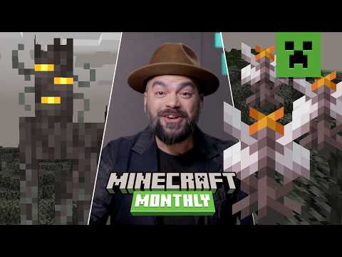 SO MUCH NEW TO EXPLORE!! GAME DROPS &amp; MORE | MINECRAFT MONTHLY