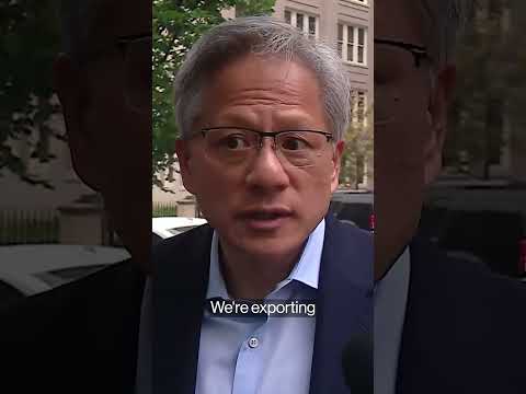 Jensen Huang: The US administration wants to see Nvidia succeed #shorts #nvidia