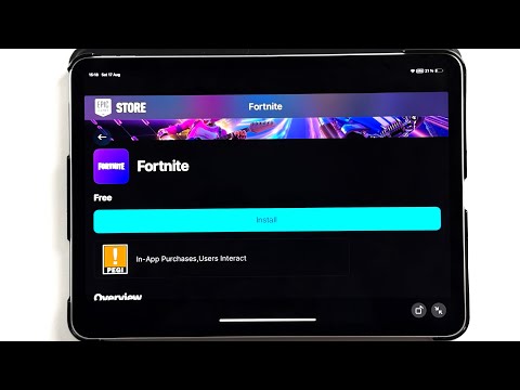 How To Download Fortnite on iOS OUTSIDE EU (iPad ONLY) (2024 NEW WAY)