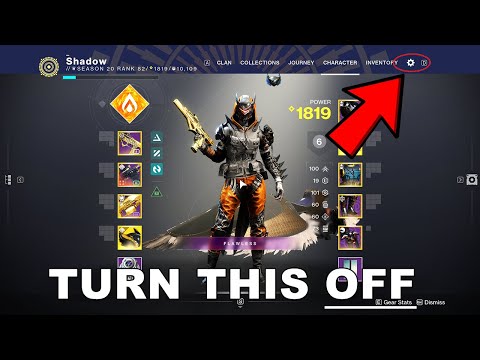 10 Destiny 2 Settings You Need To Turn Off Now