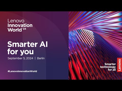 Lenovo Innovation World 2024 | Live Keynote