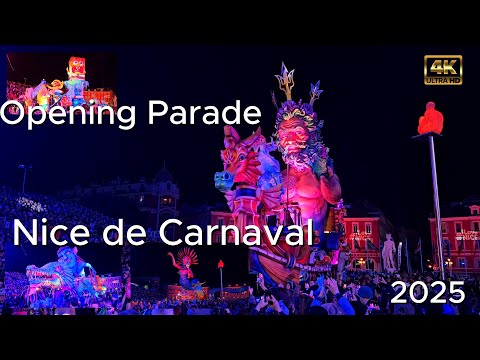 Opening Parade CARNAVAL de Nice | Roi de Océan
