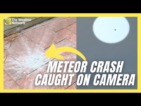 First-ever Meteorite Crash Caught On Camera With Sound In Canada