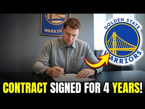 BLOCKBUSTER: Luka DONČIĆ Signs SHOCKING 4-Year Deal with WARRIORS | nba news warriors