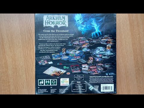 Secrets of the Order expansion for Arkham Horror 3rd Edition Boardgame in 60ish seconds MILD SPOILER