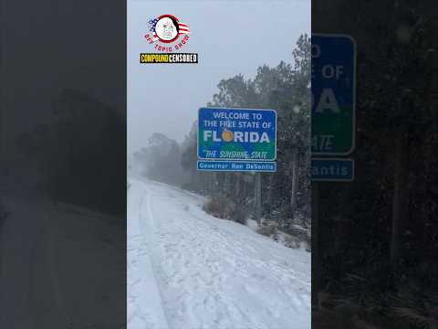 HISTORIC SNOWFALL BLANKETS FLORIDA