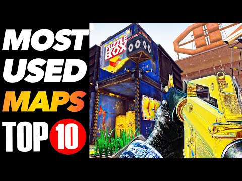 Top 10 Most USED MAPS in Cod History