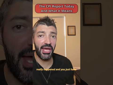 The CPI Report And What It Means For Your Money #investing #shorts