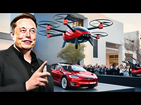 Elon Musk&#039;s First Prototype of Flying Tesla Car SHOCKED The World