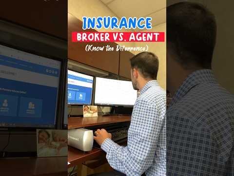 Insurance BROKER vs. AGENT (Know the Difference) #agent #broker #insurance