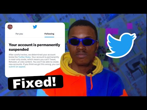 HOW to recover Permanently suspended twitter account- 2023