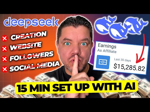 How I Made $1,739 in Passive Income Using DeepSeek AI and Affiliate Marketing (15 Min Setup!)