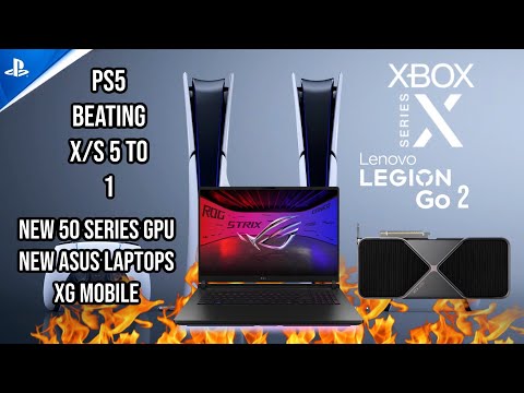 PS5 Beats Series X/S 5 To 1 - New PS5 Accessories -Doom 64 PS5 -New RTX 50 Series Laptops -XG Mobile