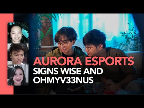 Aurora Esports Enters MPL PH with Wise and Ohmyv33nus part of the Aurora MLBB Roster?