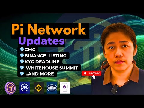 Pi Network’s Big Leap: App Upgrade, KYC, CMC, Binance Vote &amp; White House Summit!