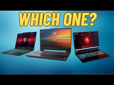 Acer Nitro 16 vs MSI Cyborg 14 vs Asus TUF Gaming F15- Which should you choose?