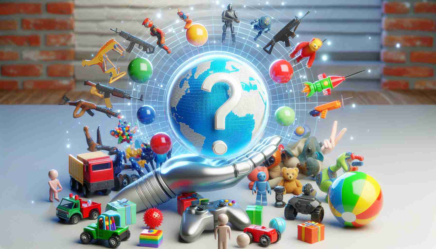 Realistic high-definition image representing the question 'Are the world of video games and the toy sector becoming increasingly inclusive?'