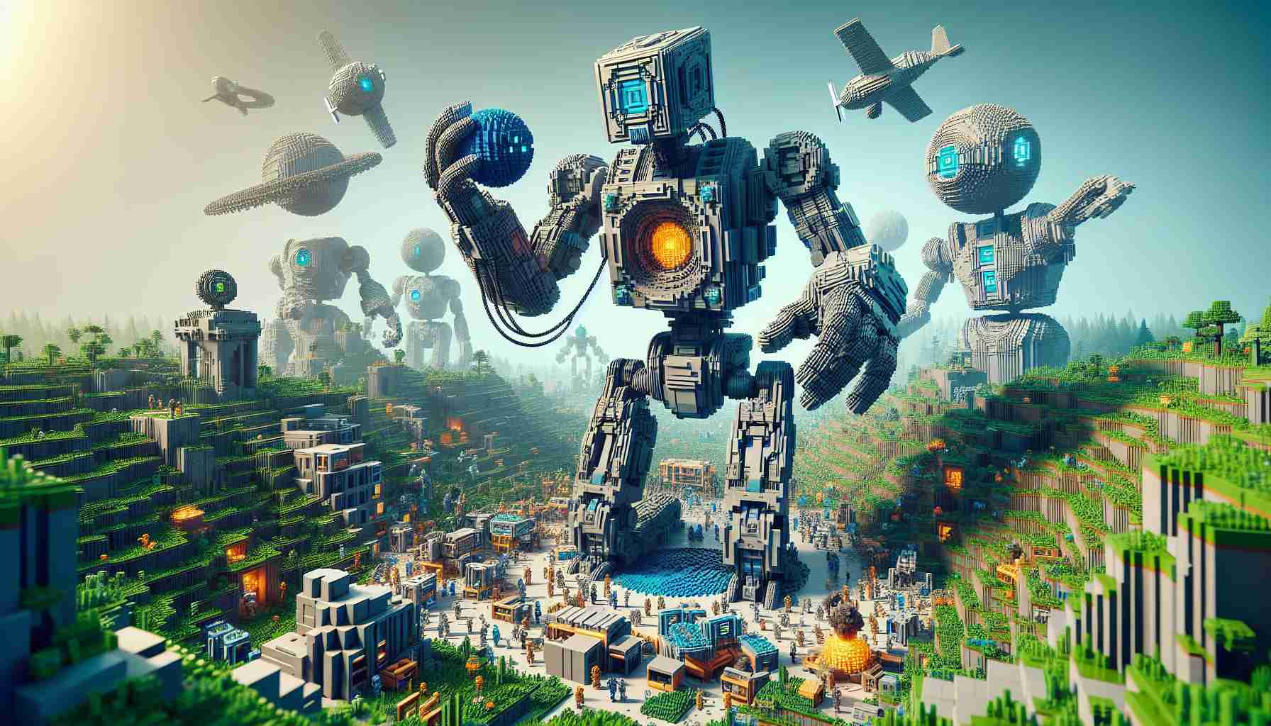 Transformers Unite with Minecraft in an Epic New DLC Transformers Unite with Minecraft in an Epic New DLC