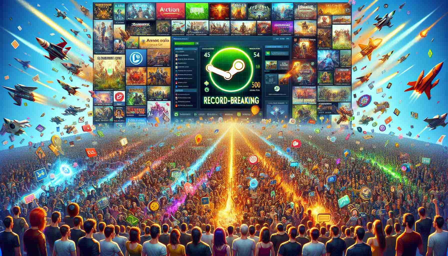 Record-Breaking Engagement on Steam’s Gaming Platform Record-Breaking Engagement on Steam’s Gaming Platform