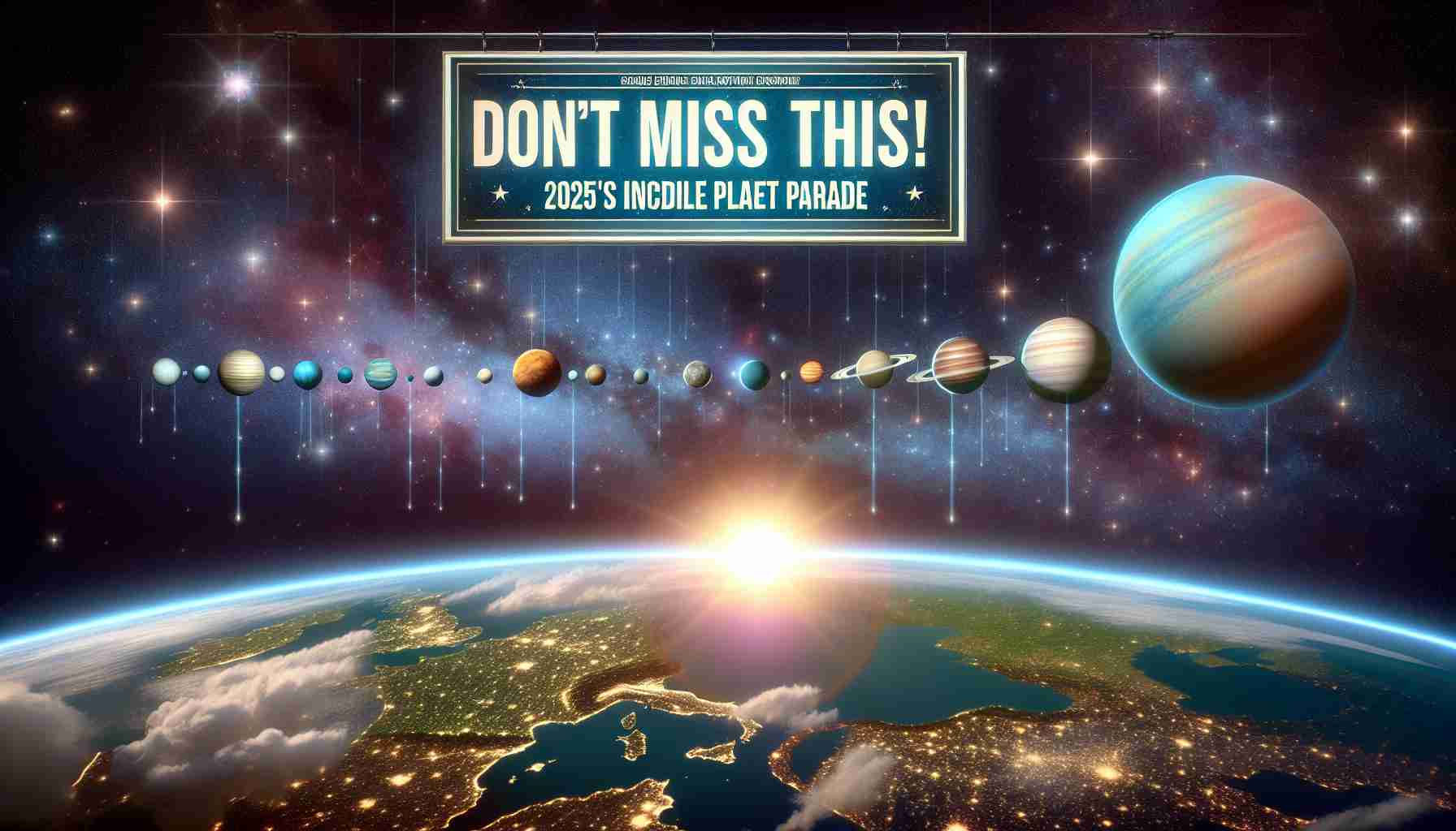 Don't Miss This! 2025's Incredible Planet Parade Awaits You! 