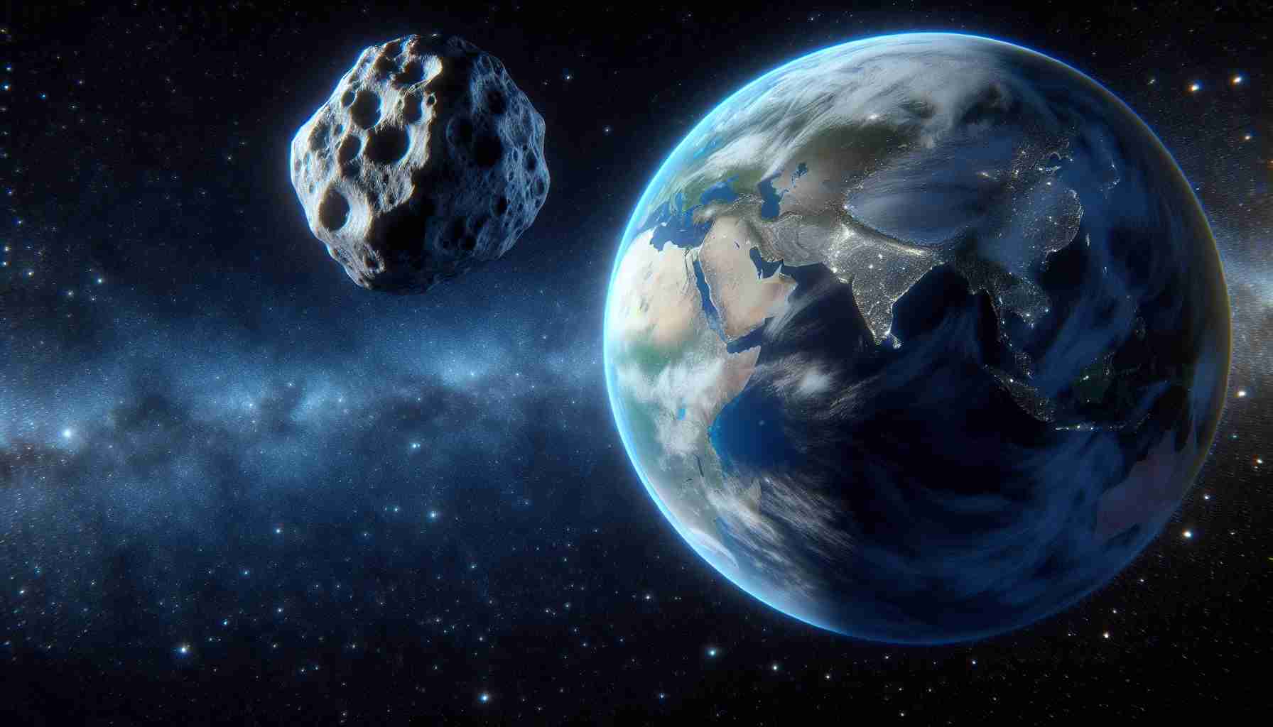 Is Earth in Danger? The Asteroid on a Collision Course! 