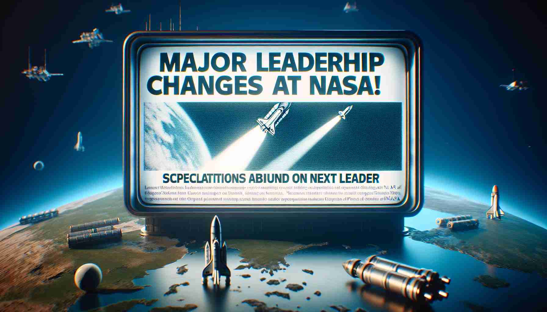 Major Leadership Changes at NASA! Who Will Take Charge Next? 