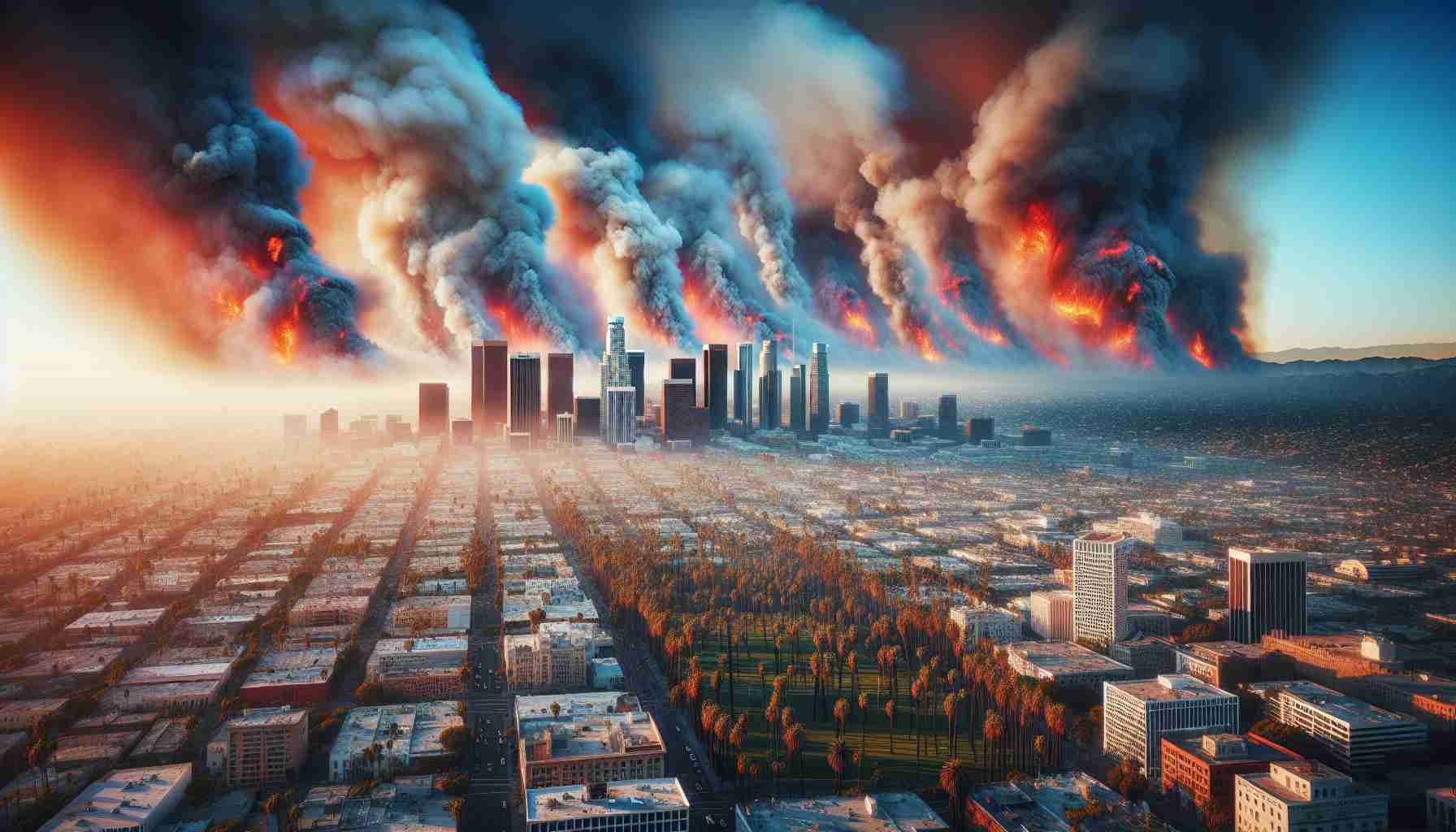 Disastrous Pollution Levels Revealed! Major Fires Transform LA's Air Quality! 