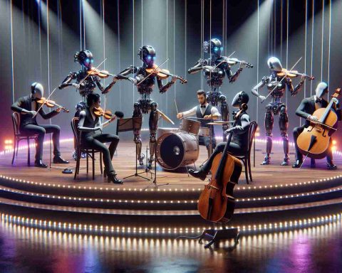 Unleashing Creativity: Robots and Musicians Unite on Stage! Human performances never looked this futuristic. Unleashing Creativity: Robots and Musicians Unite on Stage! Human performances never looked this futuristic.
