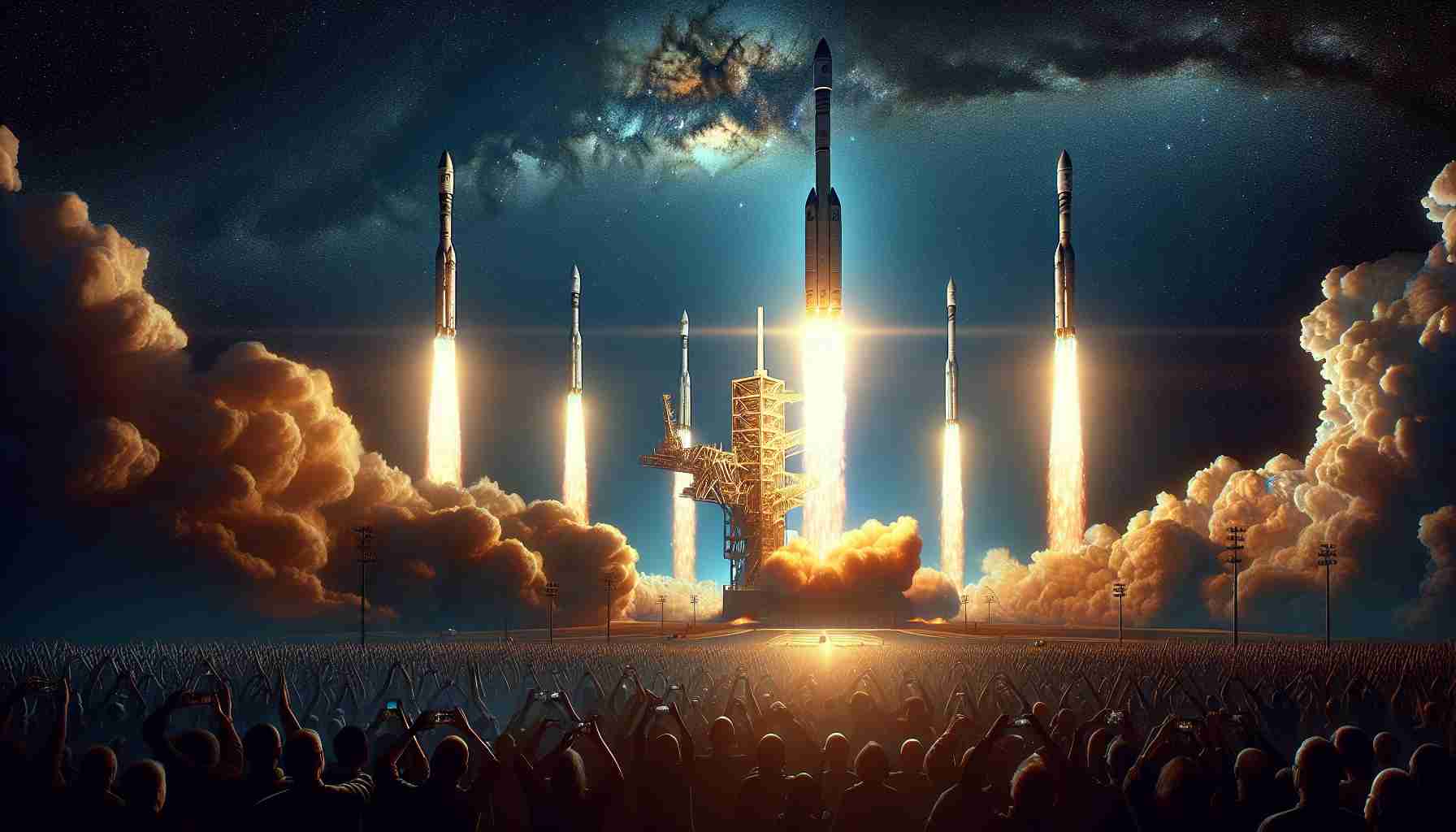 Skyward Surge: The Space Race Soars with Record-Breaking Launches 