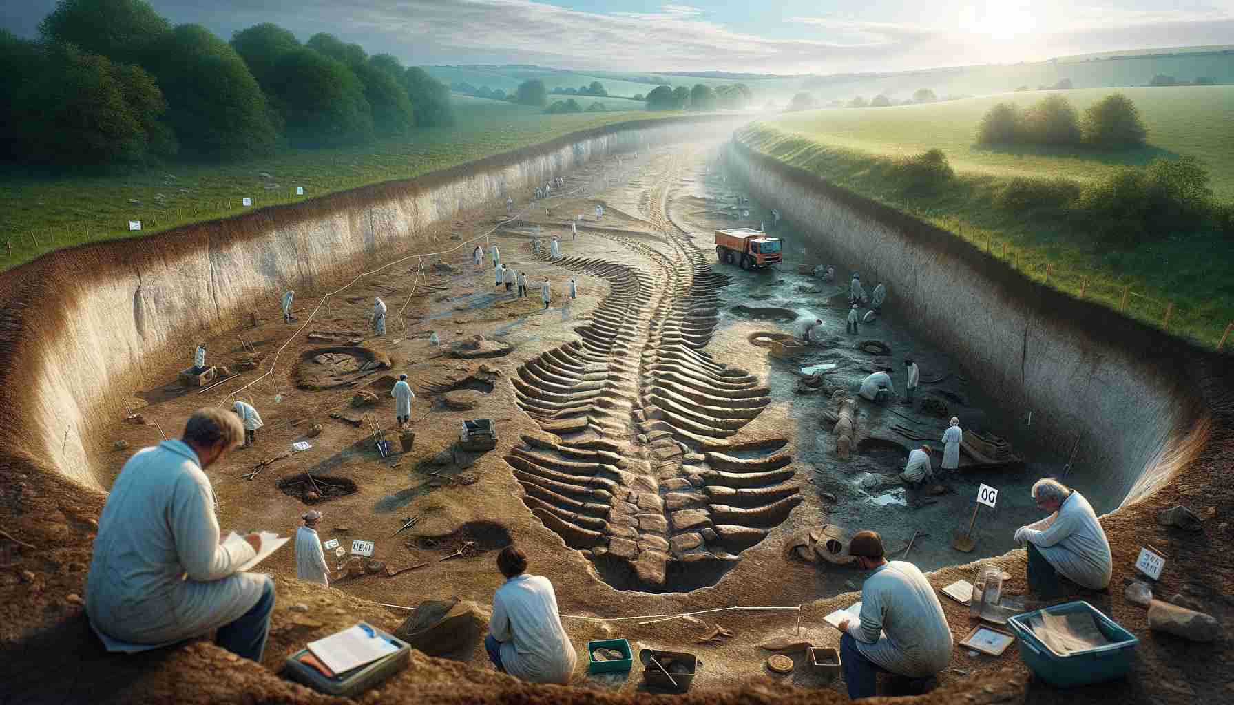 Uncovering a Stunning 'Dinosaur Highway' in Oxfordshire: What It Reveals About Prehistoric Life! 