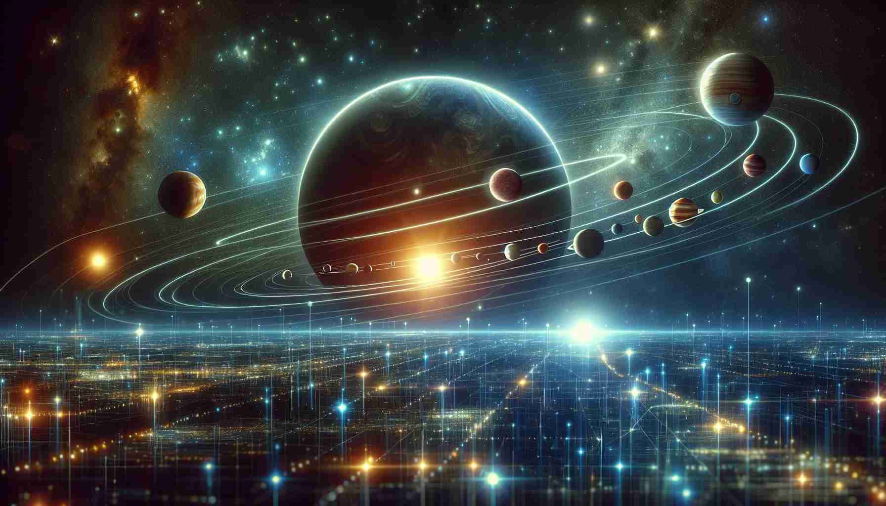 Planet Parade in 2025! New Apps Offer Cosmic Insights 