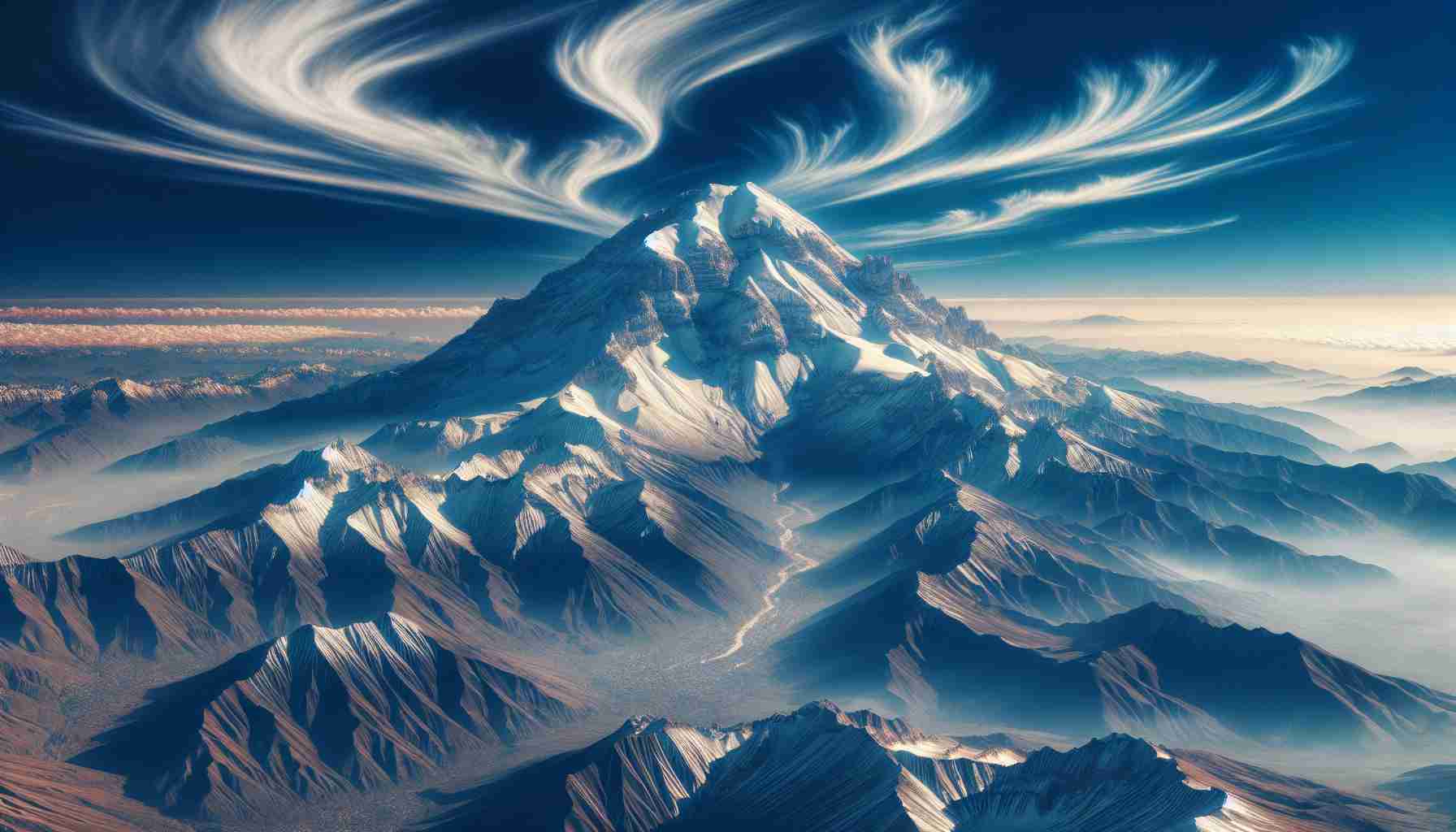 Stunning Image Captured from Space Reveals Iran’s Majestic Mount Damavand! 