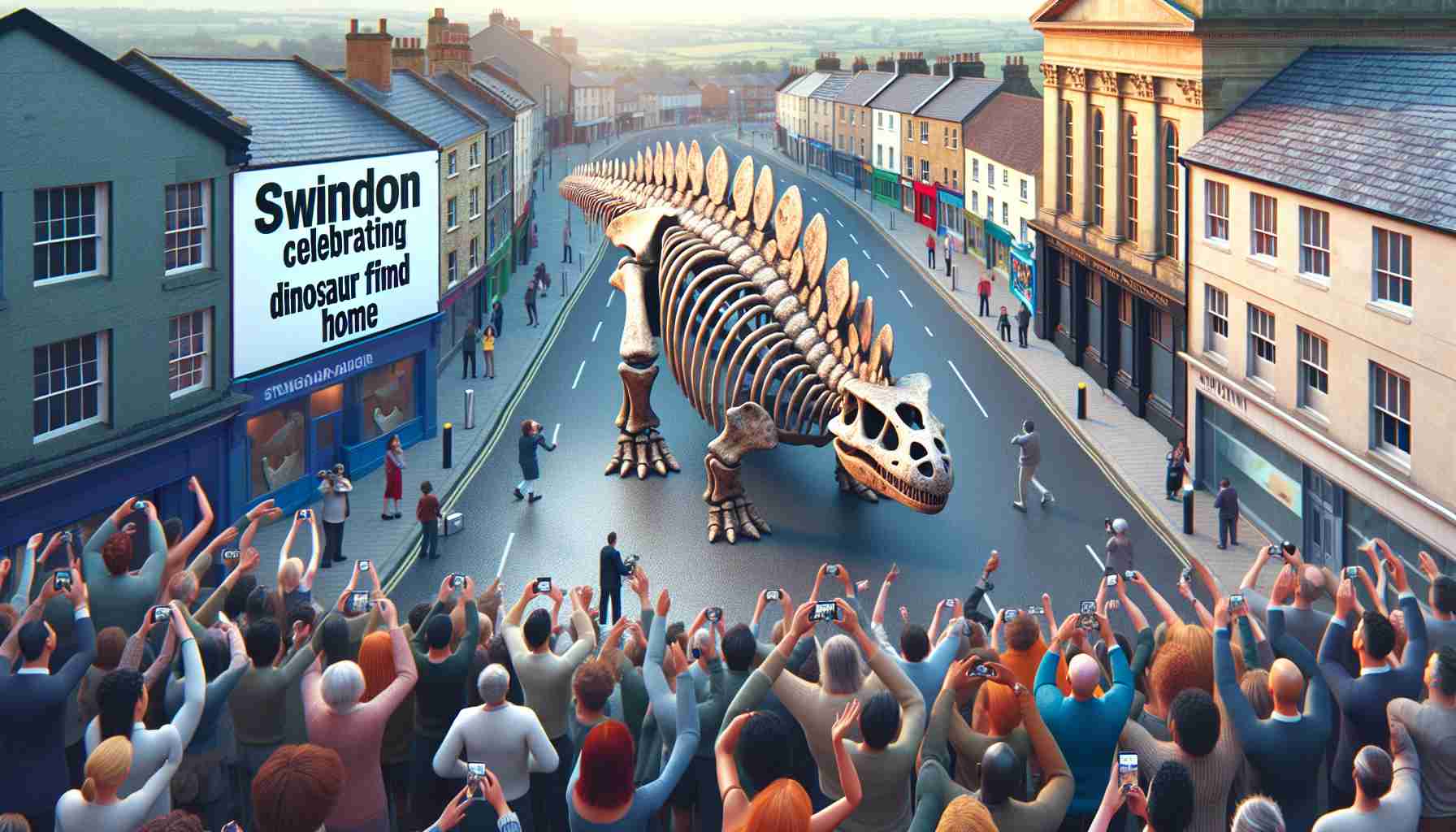 Swindon Celebrates Thrilling Dinosaur Find: Stegosaur Bone Returns Home! 