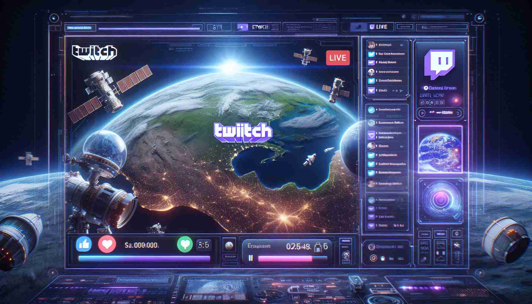 NASA Shatters Boundaries with Live Twitch Event from Space! 